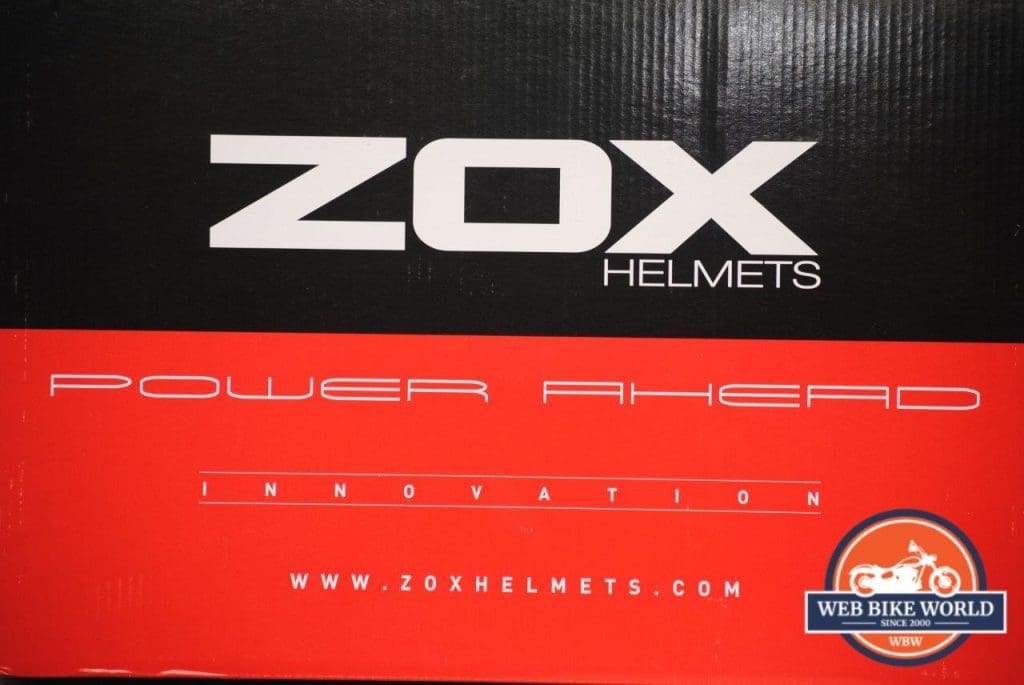 ZOX Primo C Track Helmet Box Details