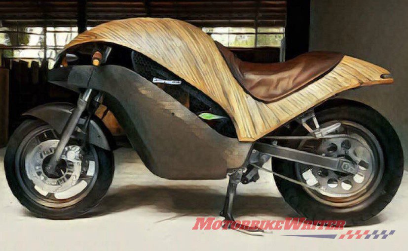 Electric Banatti Green Falcon made of bamboo