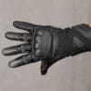 REAX Ridge Waterproof Gloves Worn on Model with Fingers Fully Extended