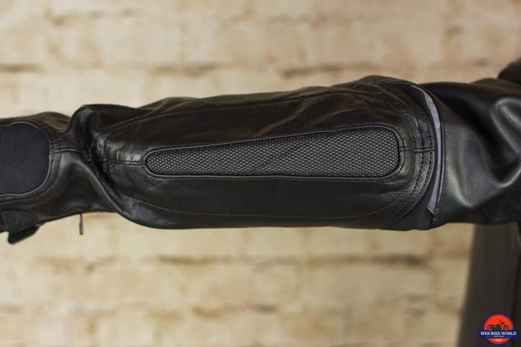 REAX Jackson Riding Jacket Arm Armor Padding View