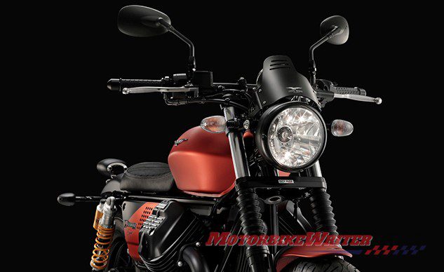 sporty Moto Guzzi V8 Sport bronze