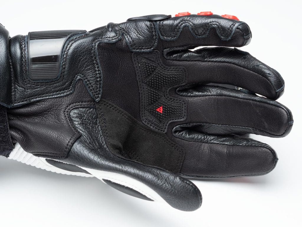 Dainese D1 Druid Long Gloves palm view material