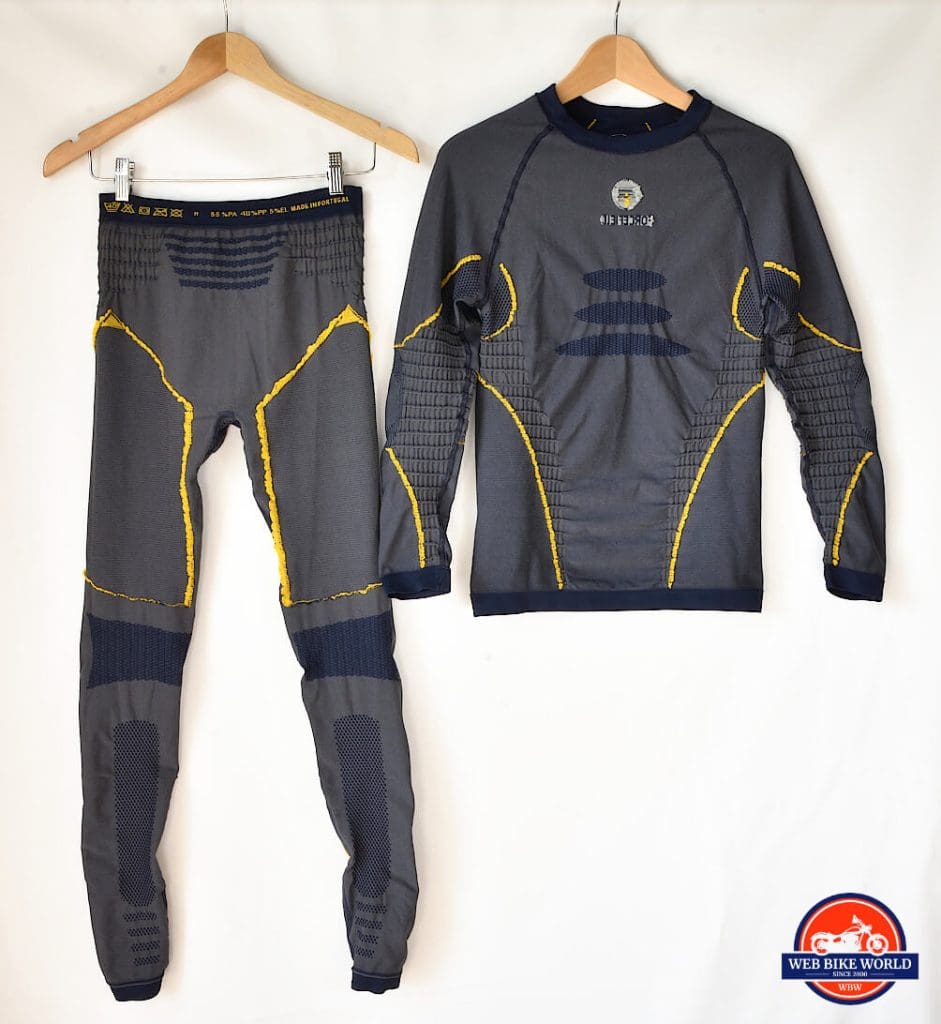 The Forcefield Armour Tech 2 Base Layer top and bottom.