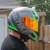 NENKI NK856 Helmet visor visibility