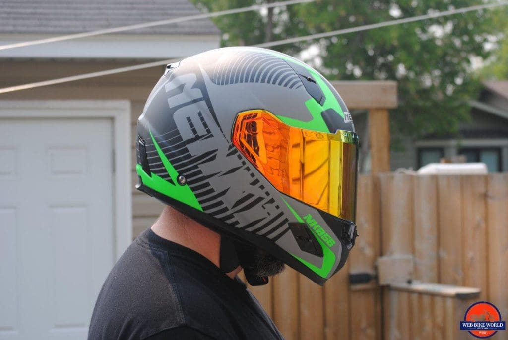 NENKI NK856 Helmet visor visibility