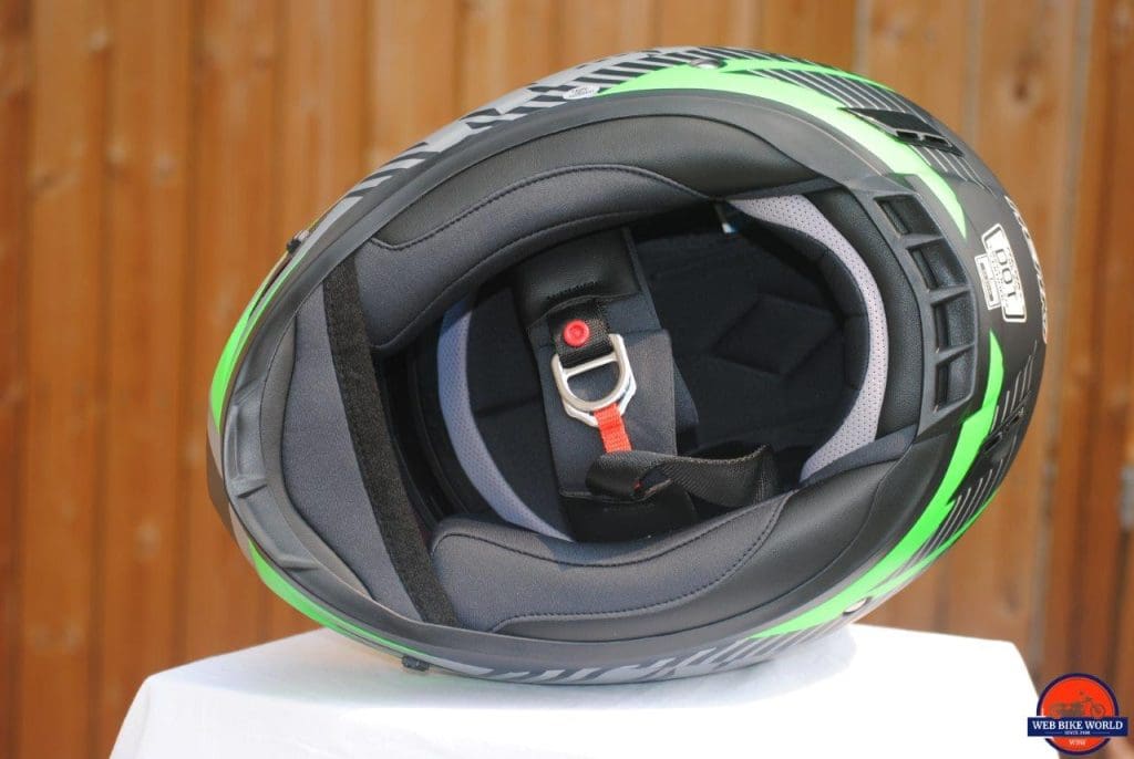 NENKI NK856 Helmet view underneath