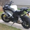 2018 Kawasaki Ninja 1000 ABS side view from rear angle