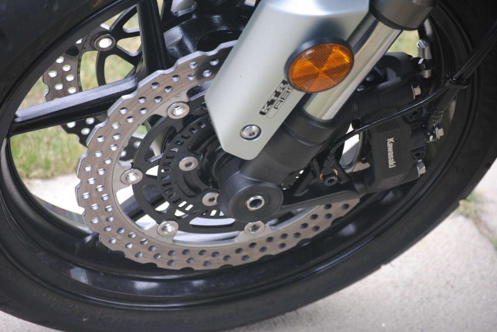 Brakes on 2018 Kawasaki Ninja 1000 ABS