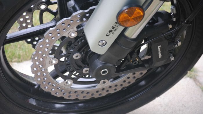 Brakes on 2018 Kawasaki Ninja 1000 ABS