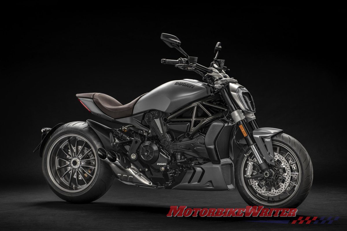 2019 Ducati XDiavel in matte liquid concrete gey