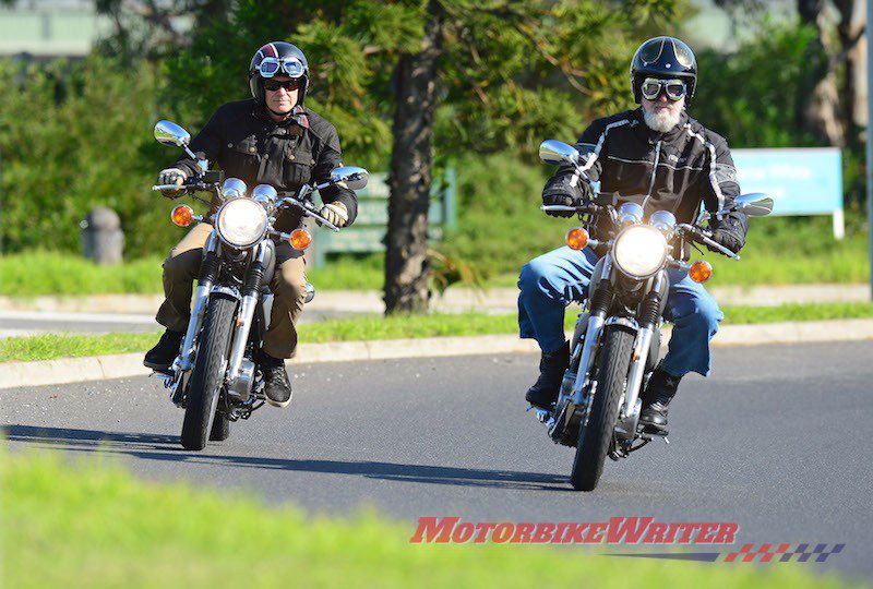 2014 Yamaha SR400 returned riders motorcycles