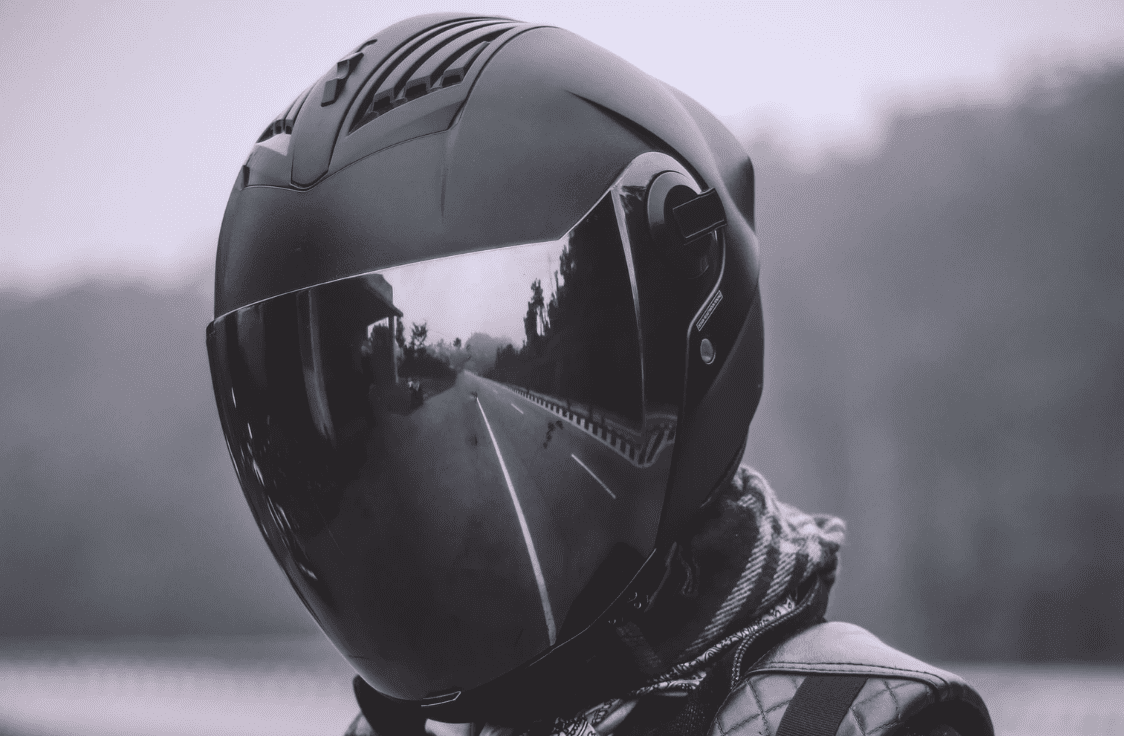 full face motorcycle helmet