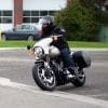 Me riding a 2018 Harley Davidson Sport Glide.