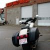 A Harley Sport Glide at Calgary Harley Davidson.