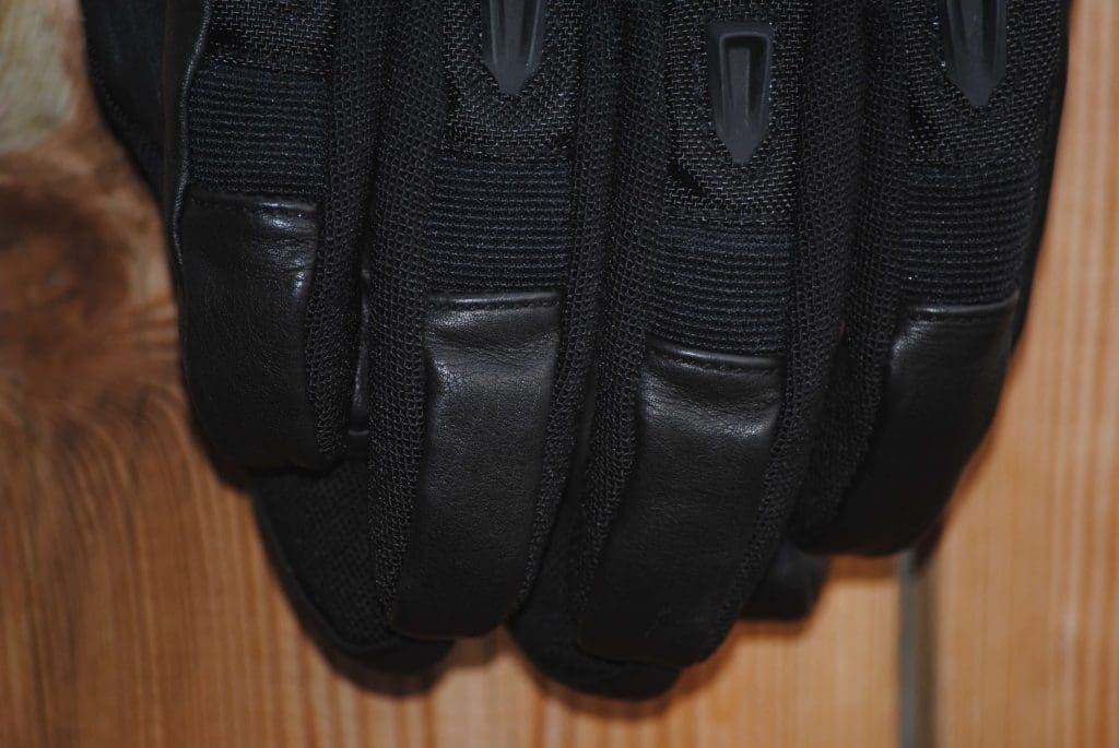 ICON Patrol Waterproof Gloves leather fingertips