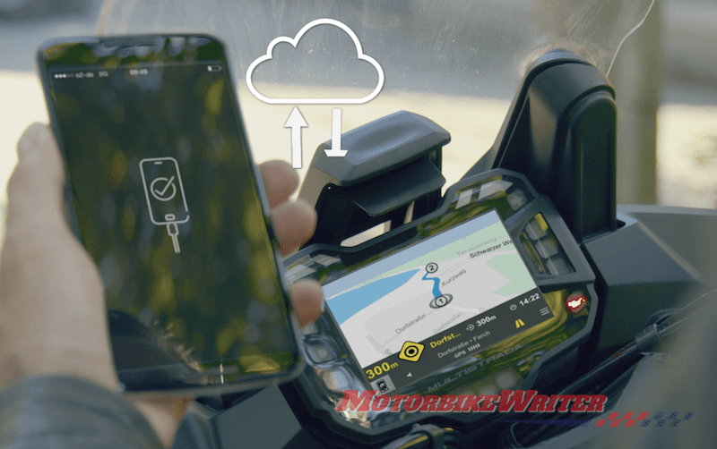 Pjece effektivt rod Phone app offers off-line maps - webBikeWorld