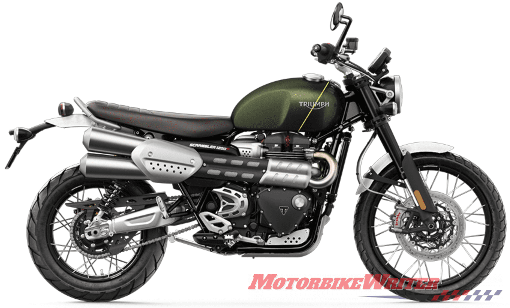 Triumph Scrambler 1200 XE Google and GoPro