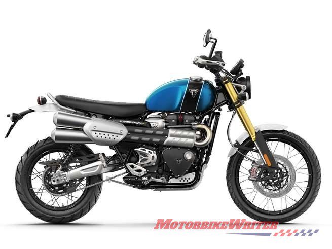 Triumph Scrambler 1200 Google GoPro