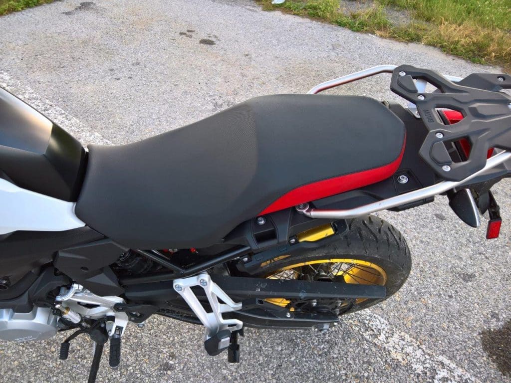 2019 BMW F850GS Rallye seat cushion