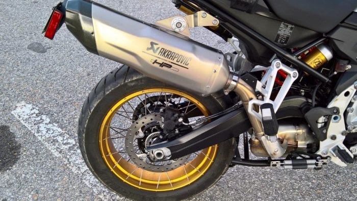 Optional HP Sport (Akrapovic) Sport Silencer