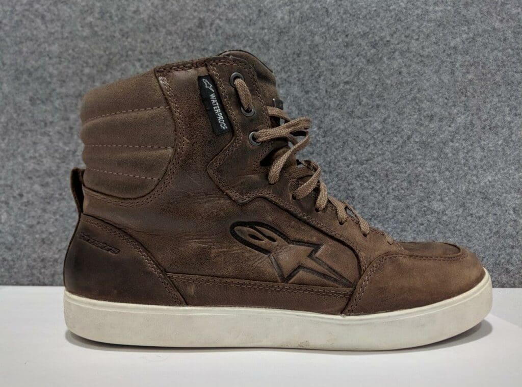 alpinestars j 6 waterproof shoe review