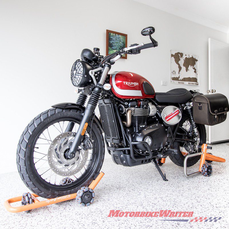 Dynamoto Motorcycle Stand hibernate