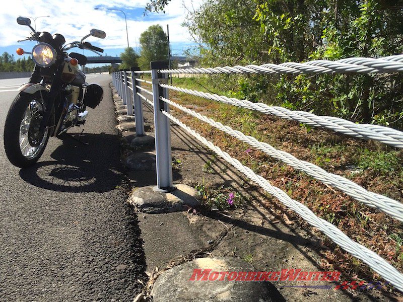 Wire rope barriers promise widow vote honoured diverted