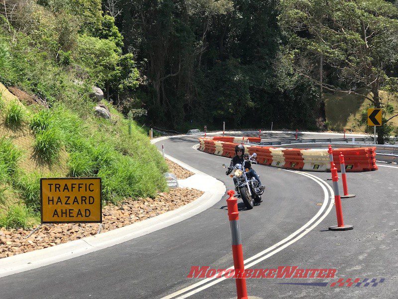 New Mt Glorious roadworks fail in first rain