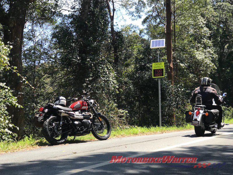 New Mt Glorious roadworks fail in first rain speed reduced