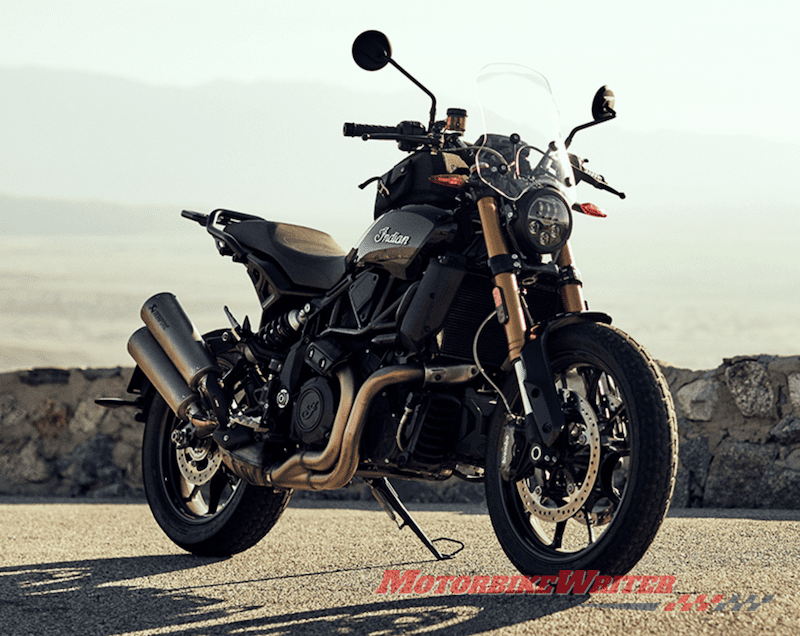 Indian FTR 1200 adds accessories