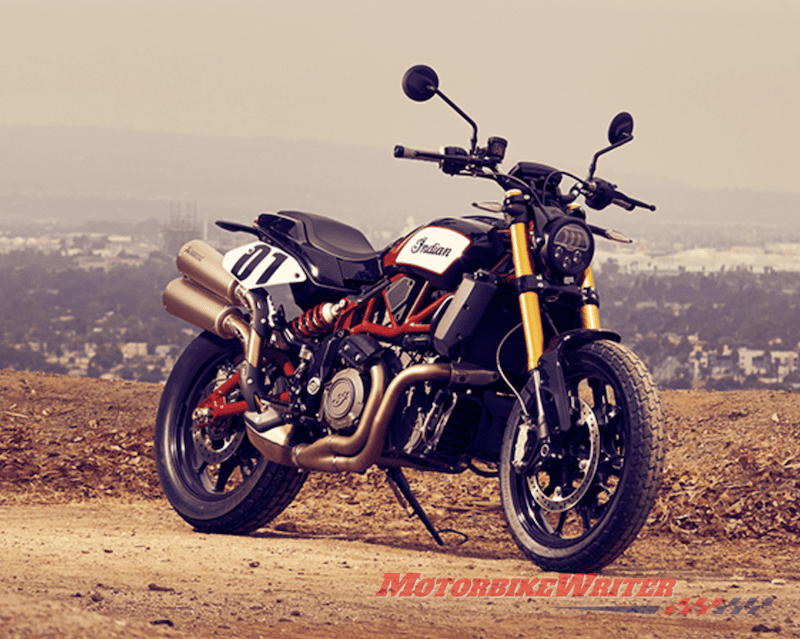 Indian FTR 1200 adds accessories