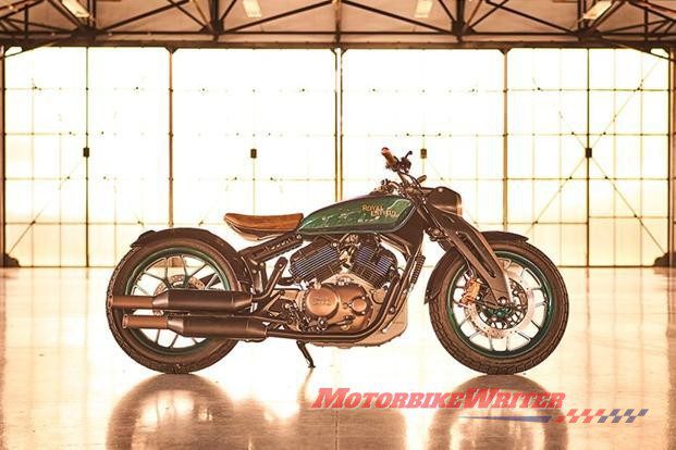 Royal Enfield KX Concept bobber 834cc