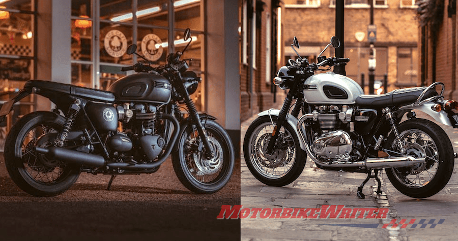 Triumph releases Ace and Diamond T120 models