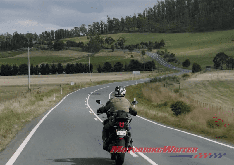 Charley Boorman rates Tasmania one of the best in the world for riding