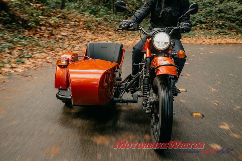 URAL electric sidecar prototype