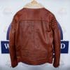 Vaktare Pilot Racer Motorcycle Jacket - Back