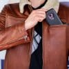 Vaktare Pilot Racer Motorcycle Jacket - Pockets