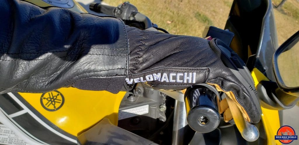 Velomacchi Speedway Leather Gauntlet Gloves