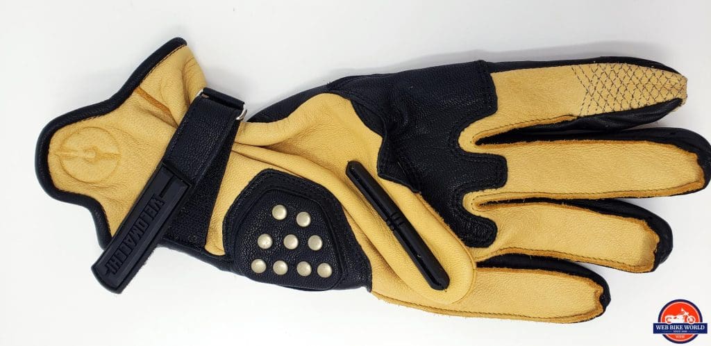 Velomacchi Speedway Leather Gauntlet Gloves