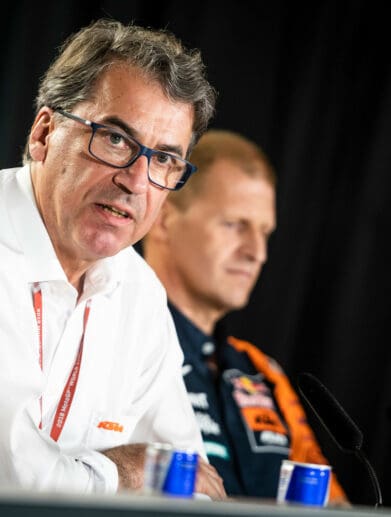 Stefan Pierer CEO of KTM