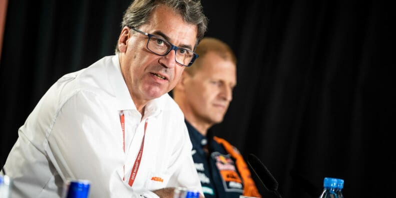 Stefan Pierer CEO of KTM