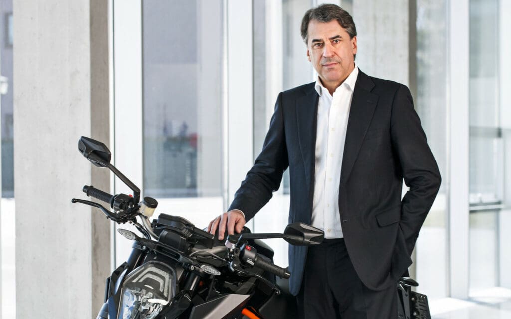 Stefan Pierer CEO of KTM