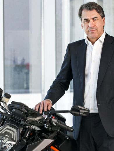 Stefan Pierer CEO of KTM