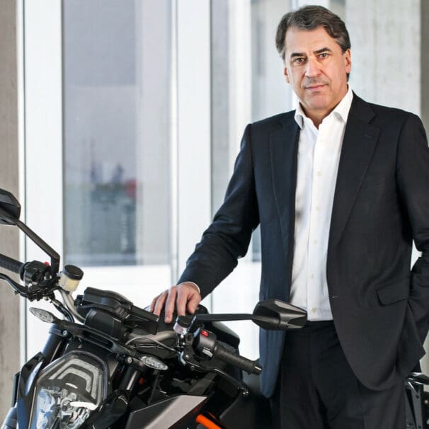Stefan Pierer CEO of KTM