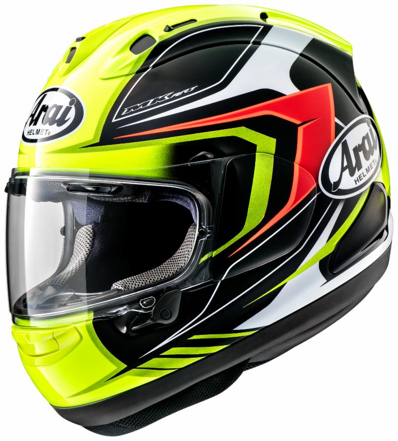 Arai Corsair-X Bracket Florescent Yellow