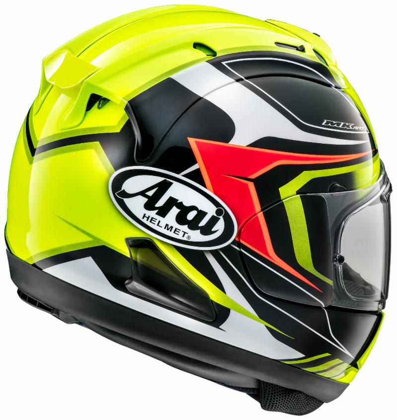 Arai Corsair-X Bracket Florsecent Yellow