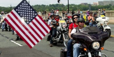 Rolling Thunder run in Washington D.C.