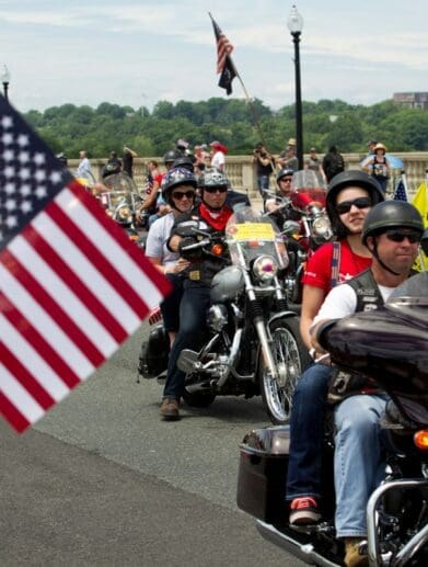 Rolling Thunder run in Washington D.C.