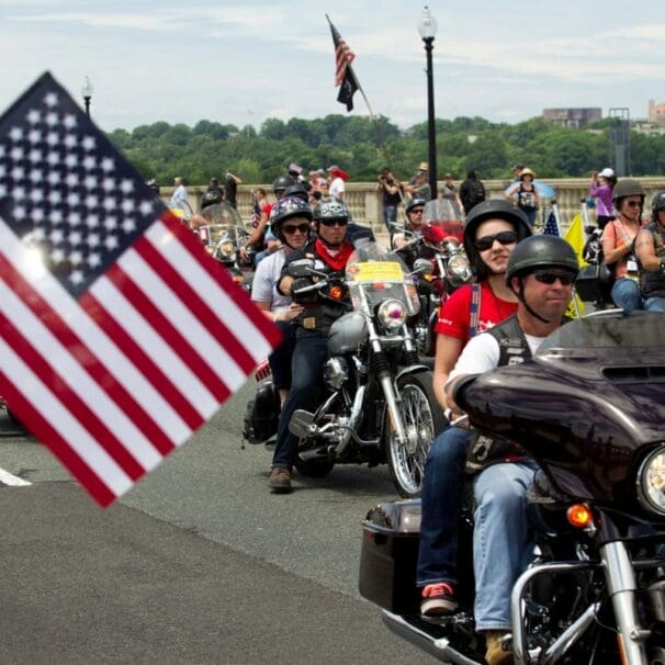 Rolling Thunder run in Washington D.C.