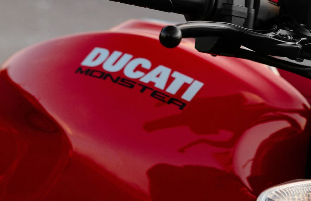 Ducati Monster gas tank